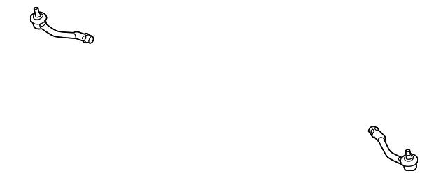 56820-2K000 OUTER TIE ROD, LEFT