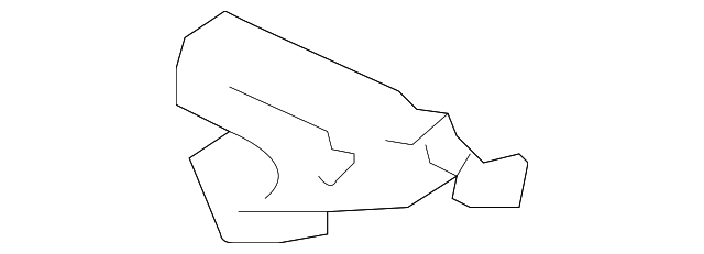 41-21-7-062-451 Деталь BAFFLE PLATE, LEFT