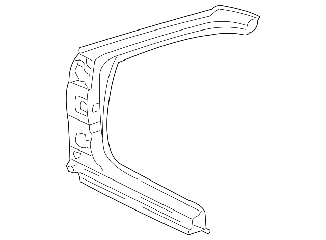 71110-39B00 Деталь HINGE PILLAR, LEFT