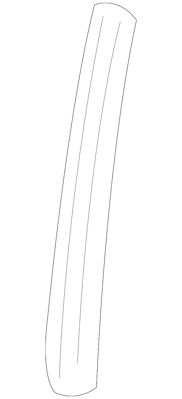 82260-39000 Деталь SURROUND W'STRIP RETAINER, RIGHT