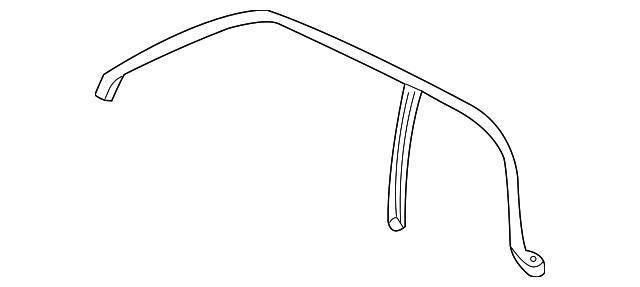 82160-39000 Деталь SURROUND W'STRIP, RIGHT