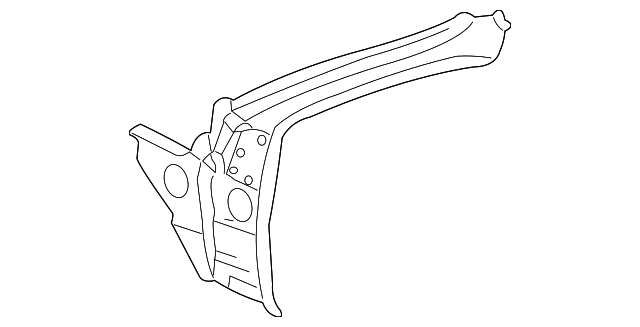 71201-39001 Деталь INNER PILLAR, LEFT