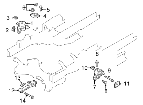Sorento ENGINE & TRANS MOUNTING