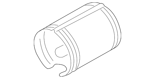 BC3Z-5E258-B Деталь REAR SHIELD