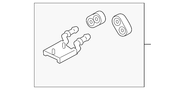 BC3Z-5A246-A Деталь TAILPIPE FRONT BRACKET
