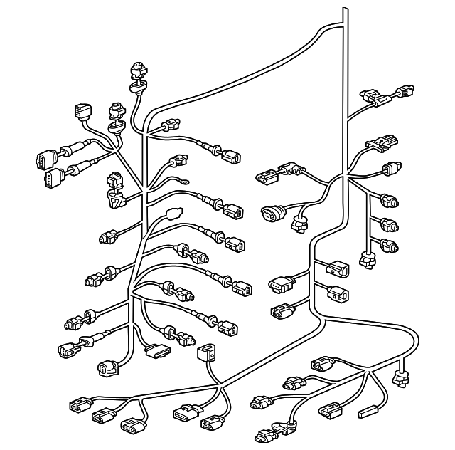 4G1-971-713-G Деталь ENGINE HARNESS