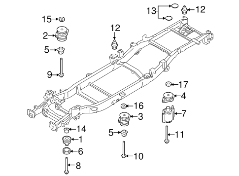 F-150 FRAME & COMPONENTS