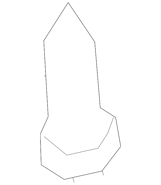 MN177310 HEADLINER SCREW, LEFT
