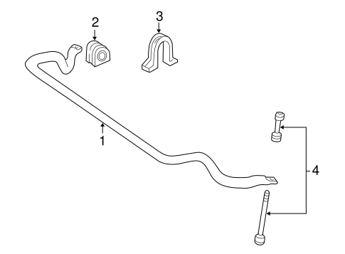 Expedition STABILIZER BAR & COMPONENTS 2
