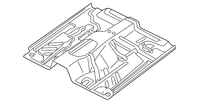 74312-3S531 Деталь FRONT FLOOR PAN