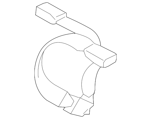 89830-2F501NM Деталь BUCKLE END