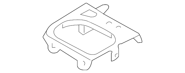 89871-2F011 Деталь BELT & RETRACTOR RETAINER BRKT, LEFT