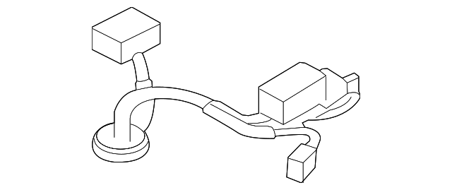 84981CA090 Деталь WIRE, LEFT