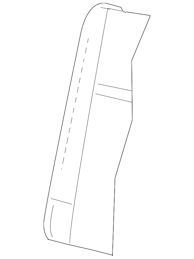 68100368AA Деталь SEAT BACK PAD, RIGHT