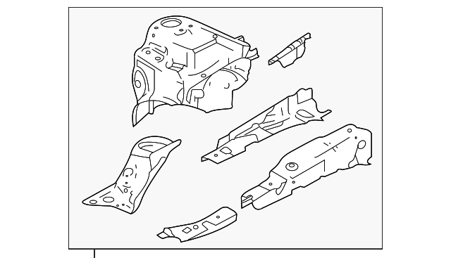 GJ6A-53-210N Деталь APRON ASSY, RIGHT