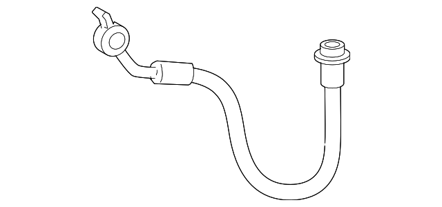90947-02F52 Деталь BRAKE HOSE, LEFT