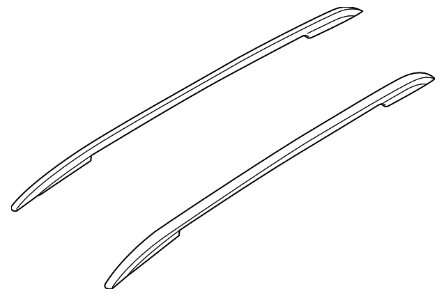 FT4Z-5855106-BA Деталь ROOF RACK, RIGHT