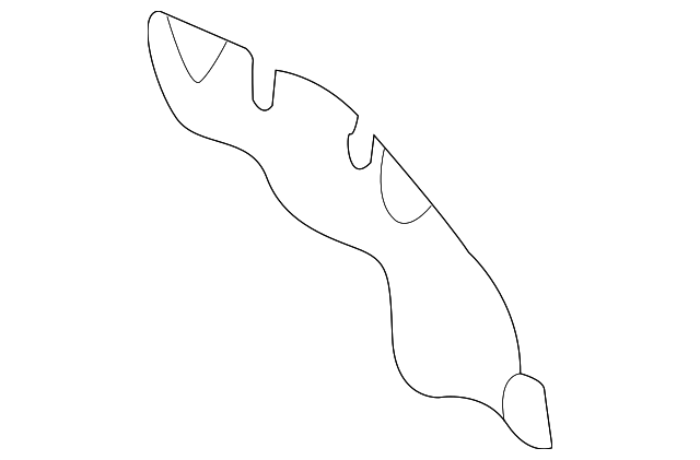 22817823 SPLASH SHIELD, RIGHT