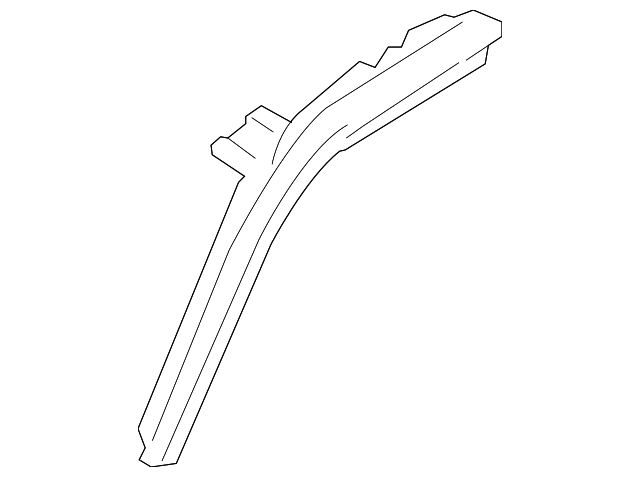 30021127 Деталь INNER PILLAR, LEFT