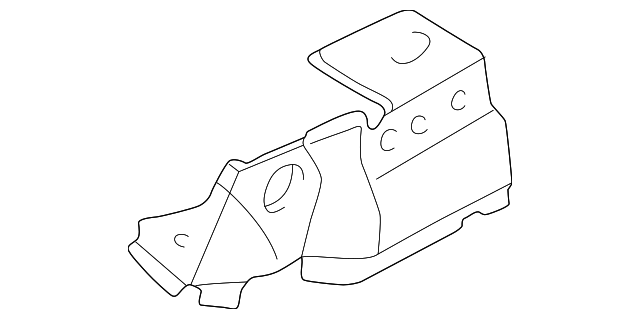 4B9-809-302-A SIDE SUPPORT, RIGHT