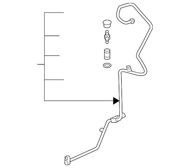 15187982 EVAPORATOR TUBE