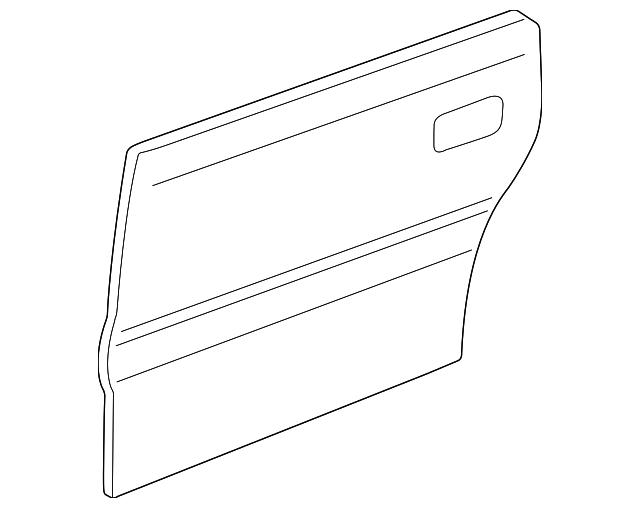 67113-33040 Деталь OUTER PANEL, RIGHT