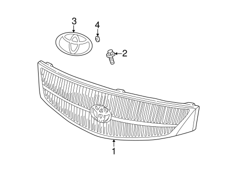 Solara GRILLE & COMPONENTS