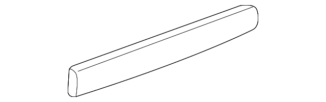 209-690-25-62-9197 Деталь BODY SIDE MLDG, LEFT