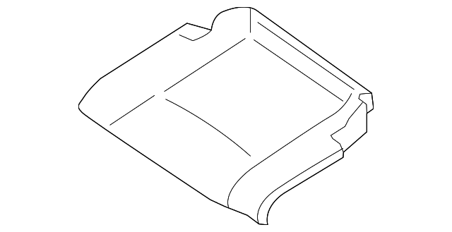 89361-4BA0A Деталь SEAT CUSHION PAD, LEFT