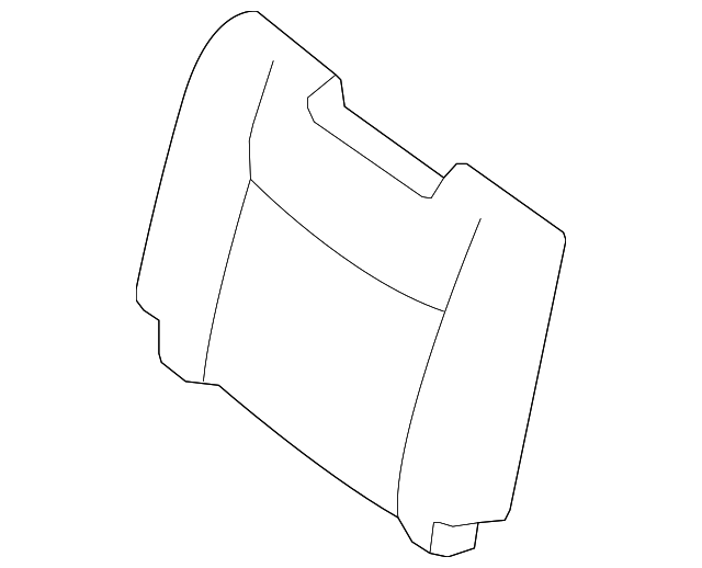 89620-4BA0A Деталь SEAT BACK COVER, RIGHT