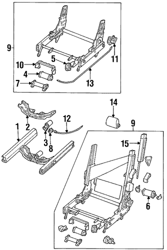 840Ci TRACKS & COMPONENTS