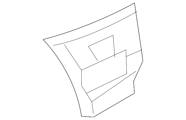 7B0-813-357-A Деталь LOWER PANEL, LEFT
