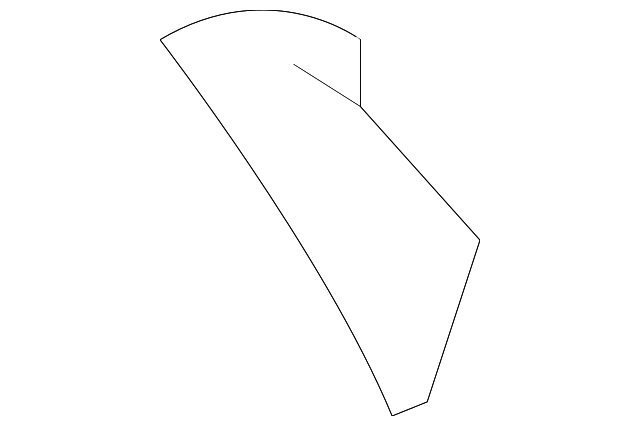 7B0-809-523 Деталь BAFFLE PLATE, LEFT