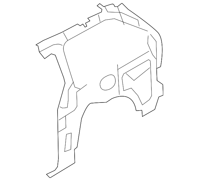 7B0-809-842-B Деталь INNER PANEL, RIGHT