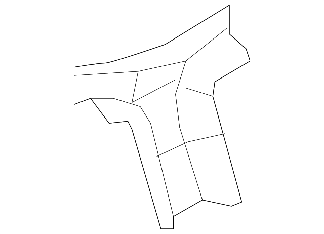 7B0-809-261-B Деталь UPPER PLR REINF, LEFT