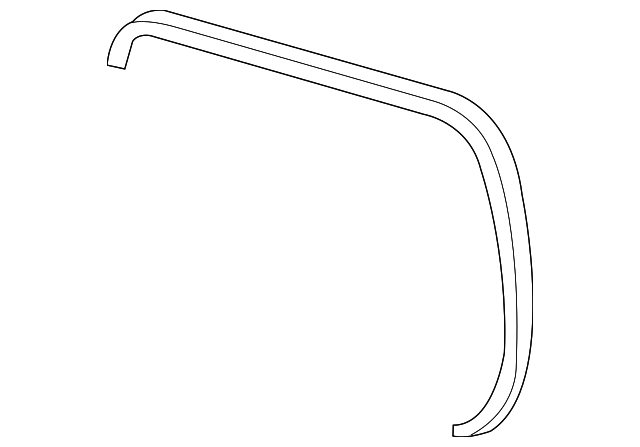 87961-47100 Деталь MIRROR GLASS, LEFT