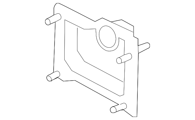 86641-3N010 Деталь STAY BRACKET, LEFT