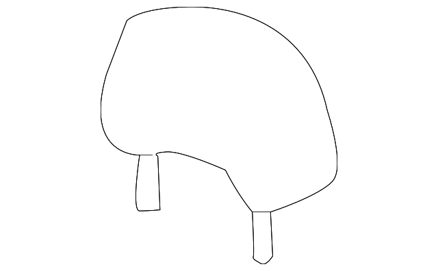 88600-39360-PAZ Деталь HEADREST, LEFT