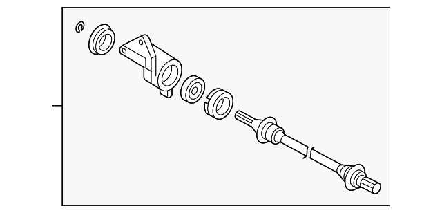 GA29-25-700B Деталь INTERMED SHAFT