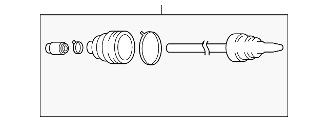 GD42-22-510A Деталь OUTER JOINT ASSY, LEFT