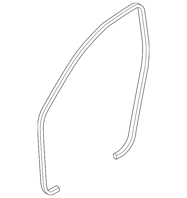 96541728 Деталь DOOR W'STRIP, LEFT