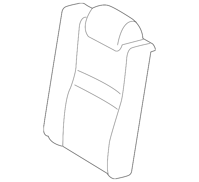 71078-06600-B7 Деталь SEAT BACK COVER, LEFT
