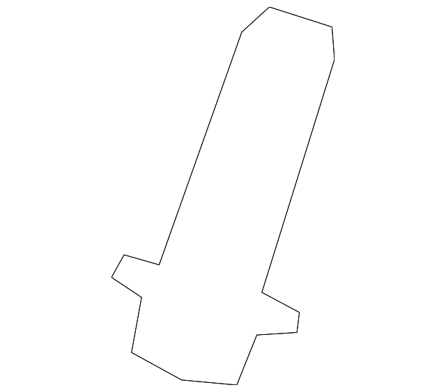 19150517 Деталь CENTER BELT ASSY BOLT
