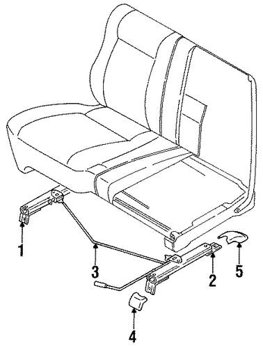 Pickup SEATS & TRACK COMPONENTS 2