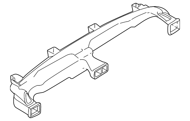 97350-25000 Деталь DEFROSTER NOZZLE