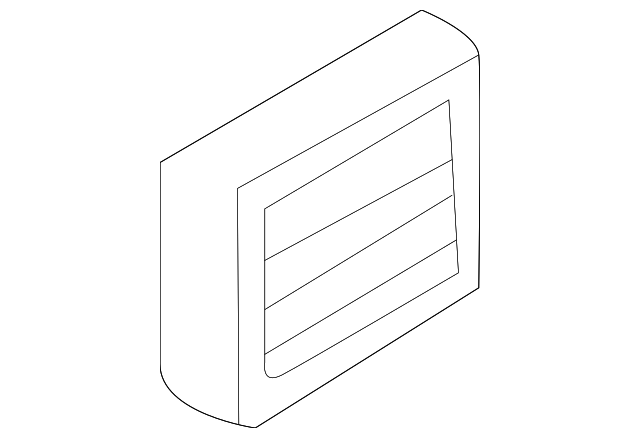 97480-25000 Деталь VENT GRILLE, LEFT