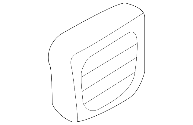 97490-25000 Деталь VENT GRILLE, RIGHT
