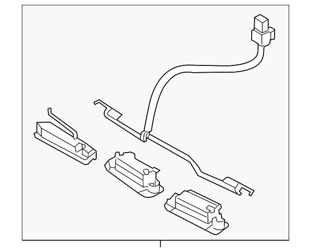 92501-3W000 Деталь LICENSE LAMP