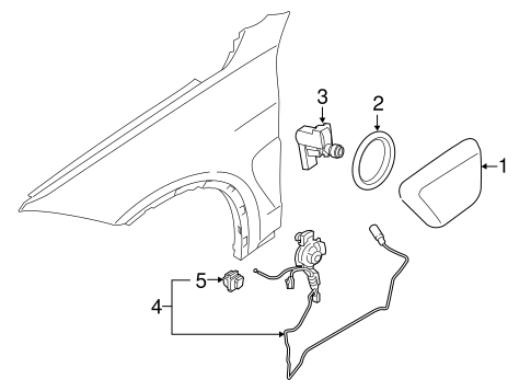 X5 FENDER & COMPONENTS