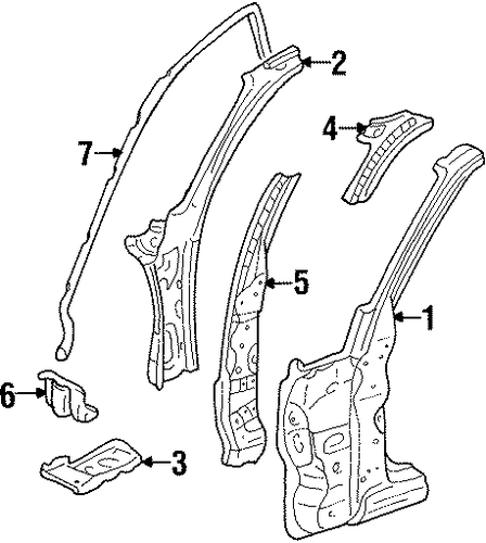 SC300 HINGE PILLAR